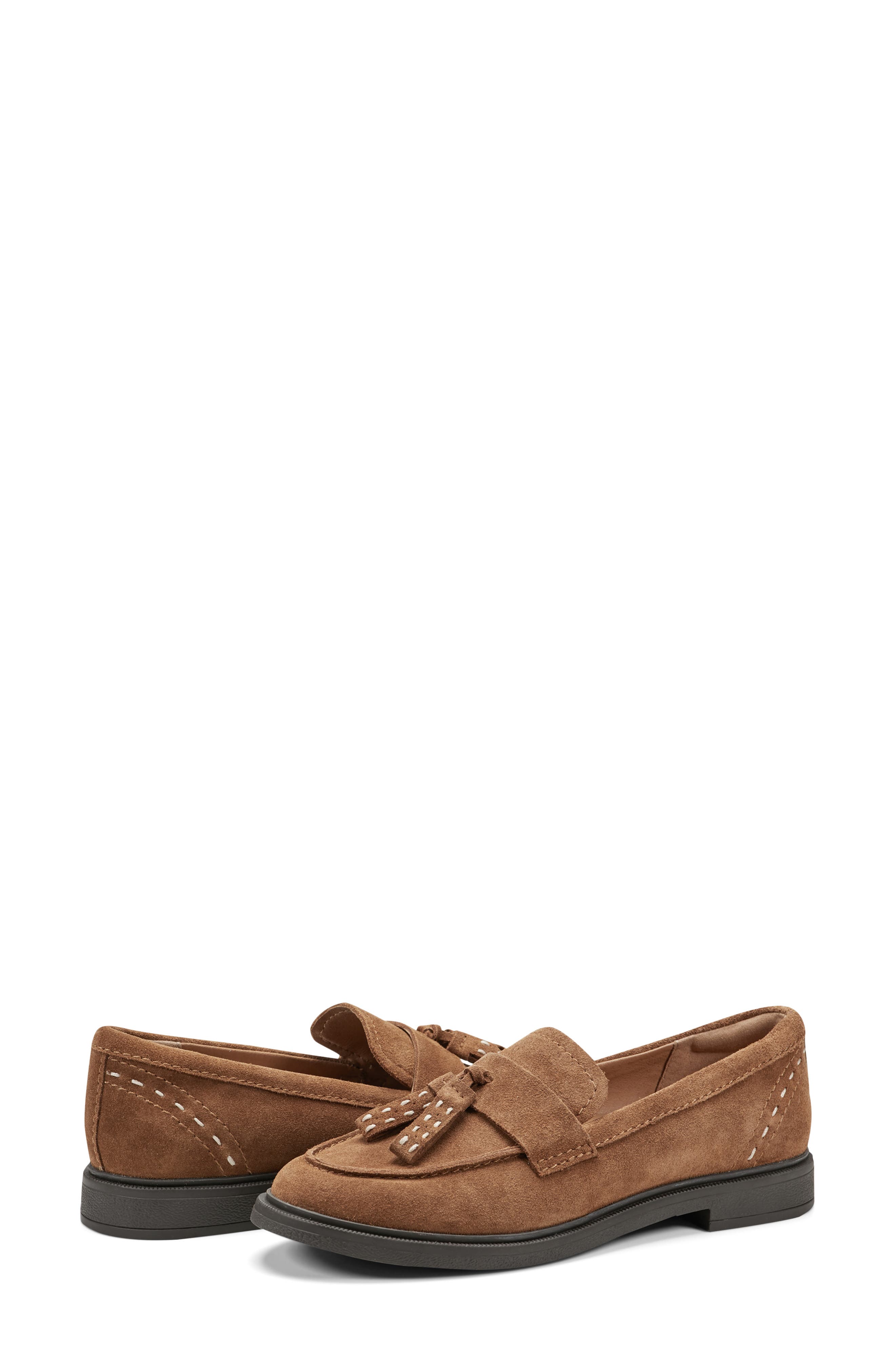 Deeana Tassel Loafer, Alternate, color, MEDIUM BROWN