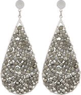 Panacea Crystal Teardrop Earrings