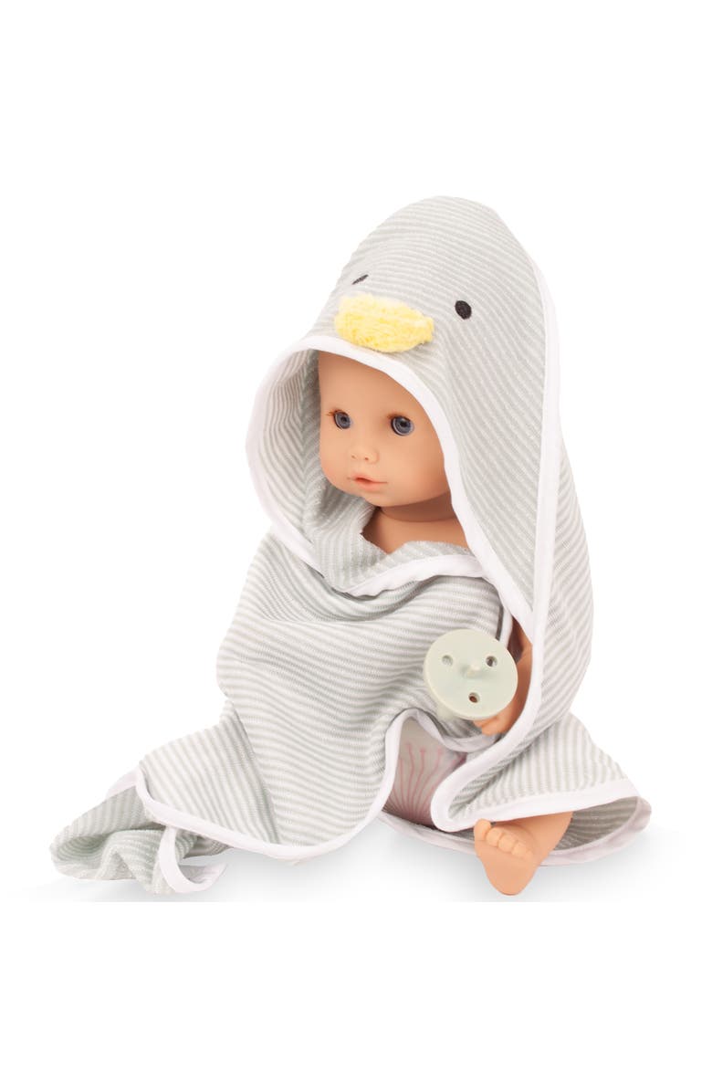 Gotz Sleepy Aquini Little Duck - Bath Doll Set, 13" Drink & Wet Baby, Kids 3+, Alternate, color, Multicolored