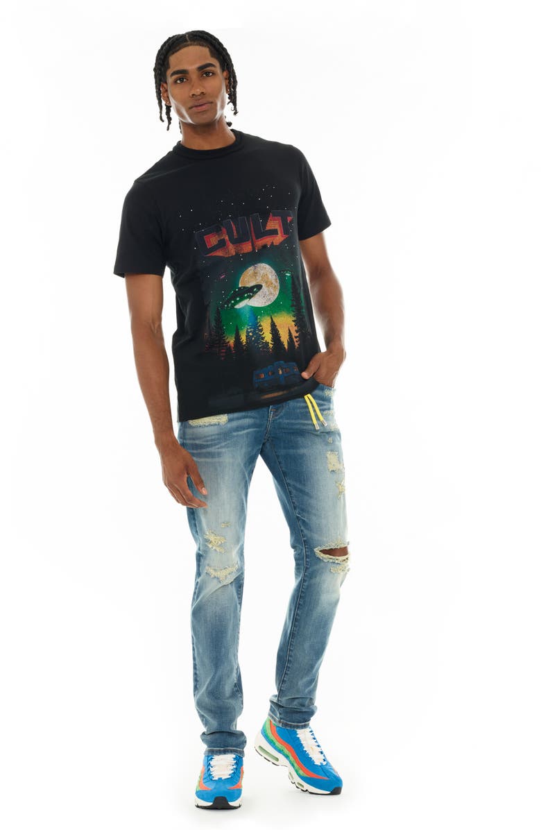 Cult of Individuality Rocker 602 Slim Fit Jeans, Alternate, color, 