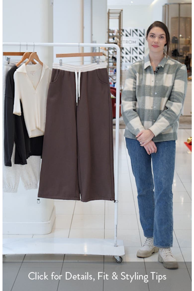 Mikki Wide Leg Sweatpants video