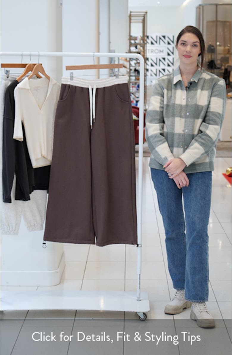 Mikki Wide Leg Sweatpants, sales video thumbnail