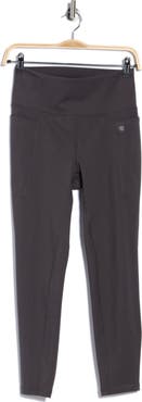 APANA Ruched Back High Waist 7/8 Leggings with Pockets