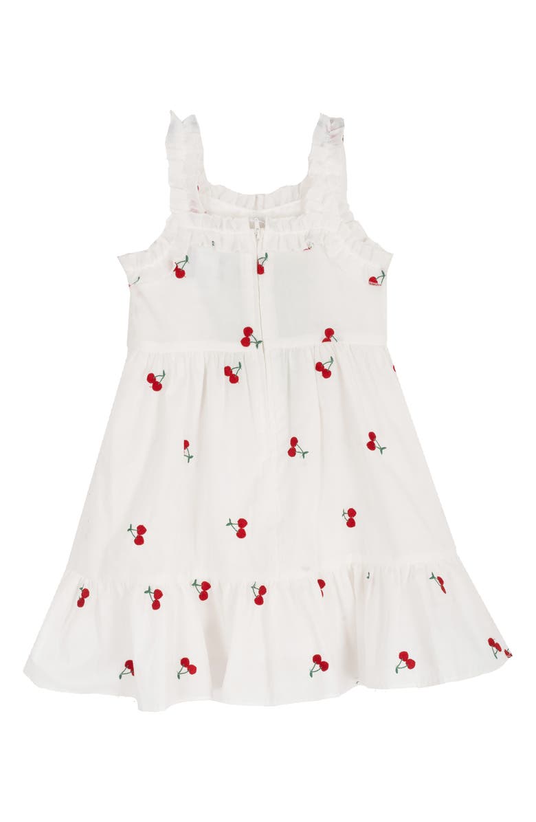 Rare Editions Kids' Embroidered Dress, Alternate, color, White
