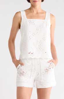 JASON WU Cotton Eyelet Tank