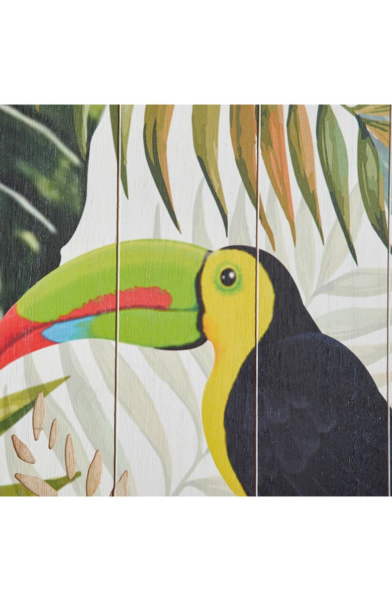 WILLOW ROW SQUARE MULTI COLORED PARROTS I, Alternate, color, 