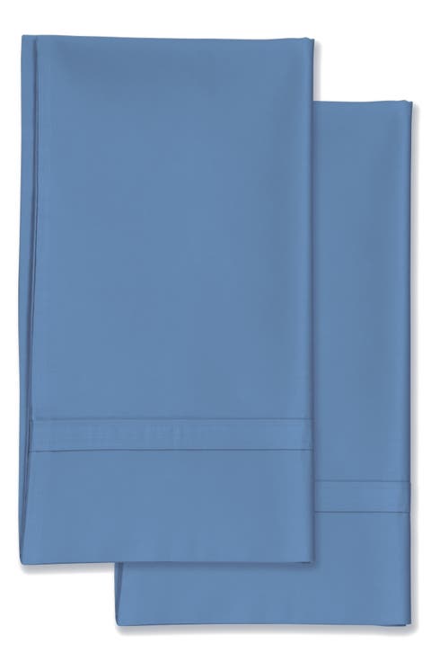 300 Thread Count Cotton Percale Pillowcase Set