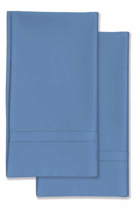 AZORES HOME 300 Thread Count Cotton Percale Pillowcase Set