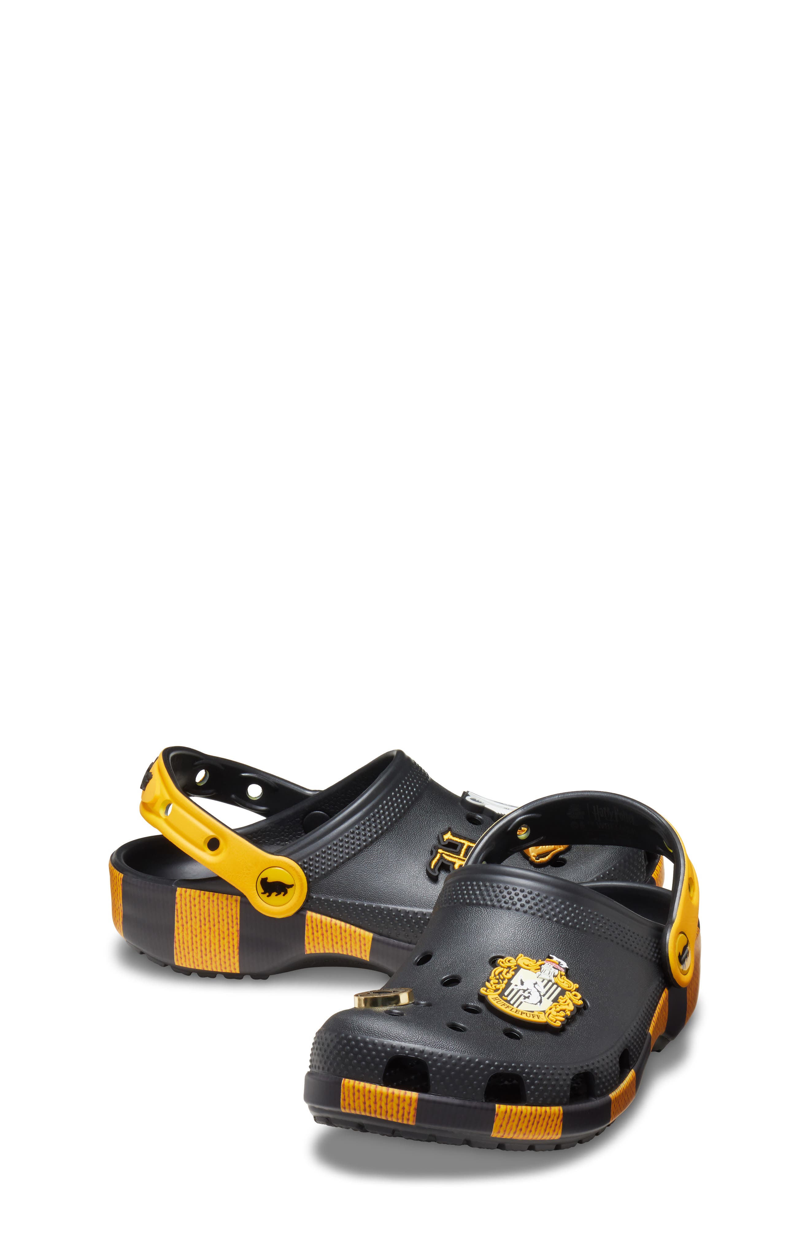 CROCS x Harry Potter<sup>™</sup> Kids' Hufflepuff Clog, Alternate, color, 