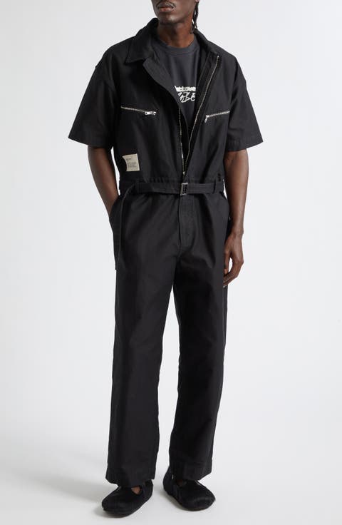 x Birkenstock The Rebel Washed Drill Jumpsuit