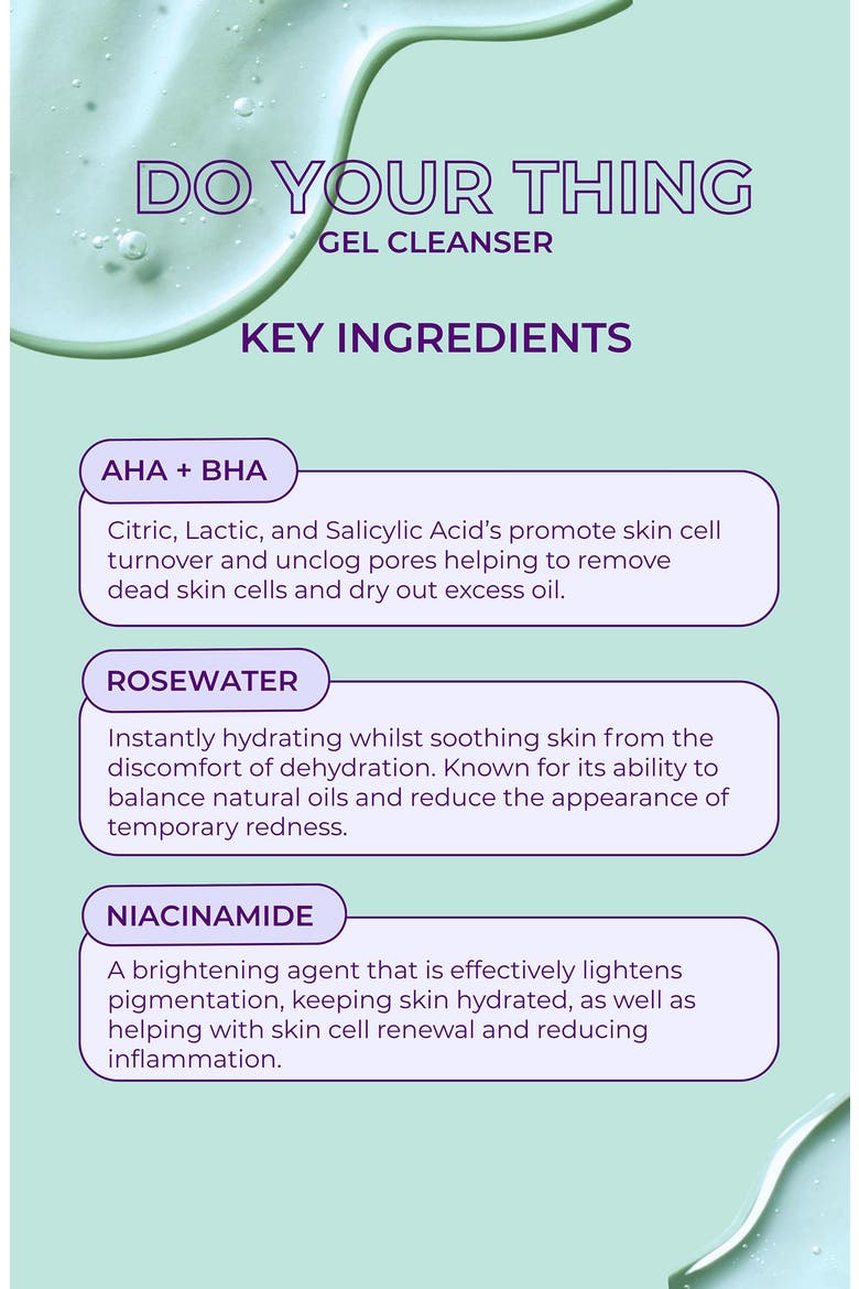 Do Your Thing Gel Cleanser, Alternate, color, NO COLOR