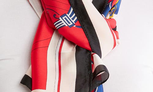 La Fiorentina Horse Print Scarf