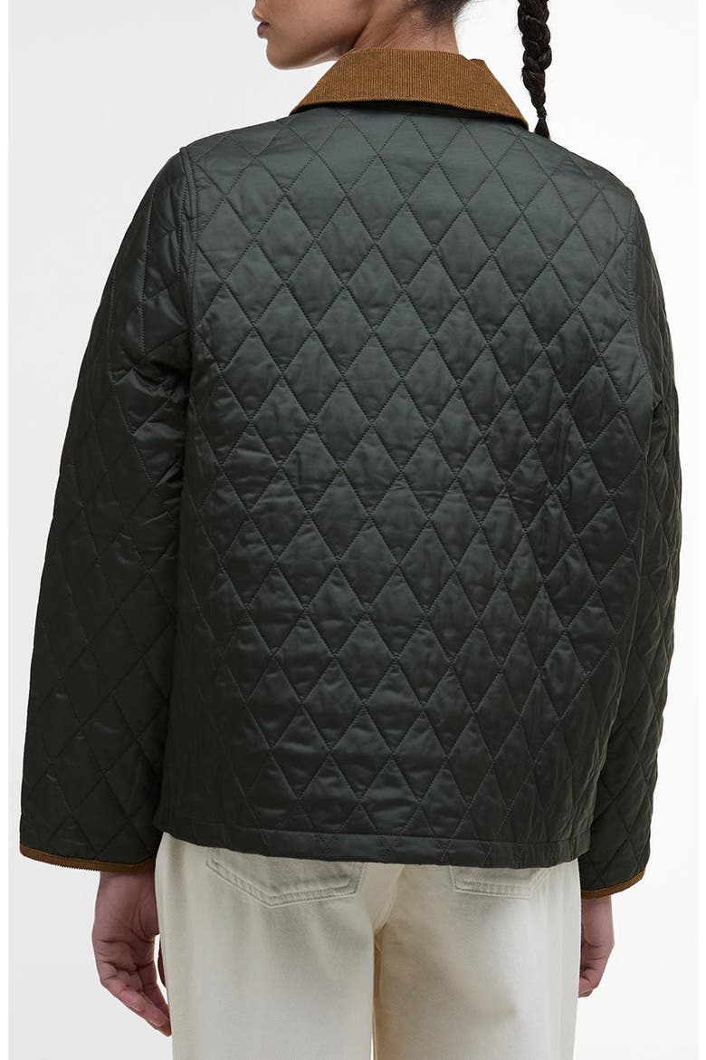 Liddesdale Quilted Barn Jacket, Alternate, color, SAGE/ ANCIENT