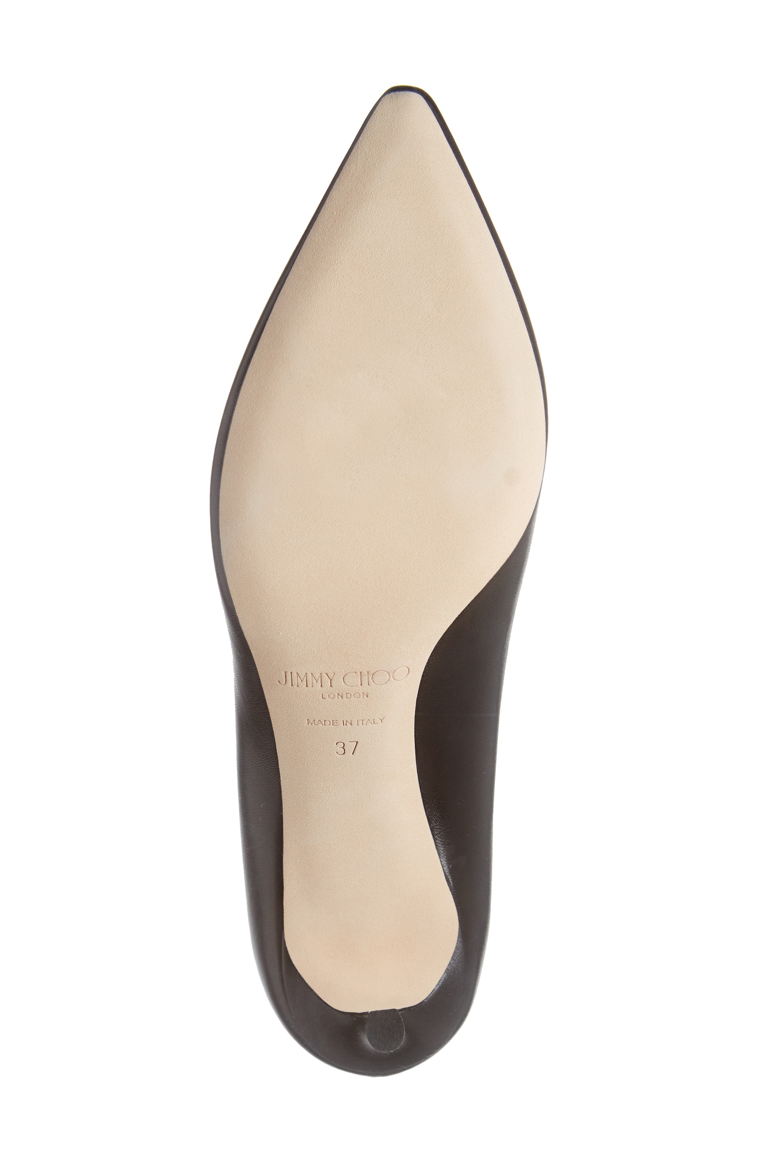 Jimmy Choo Romy 85 Leather Pump, Alternate, color, Black