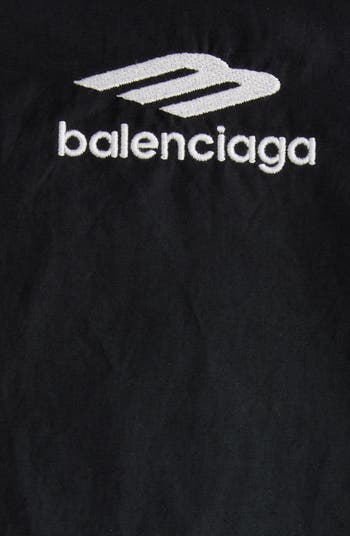 Balenciaga 3B Sports Icon Off the Shoulder Track Jacket Balenciaga 3B Sports Icon Off the Shoulder Track Jacket