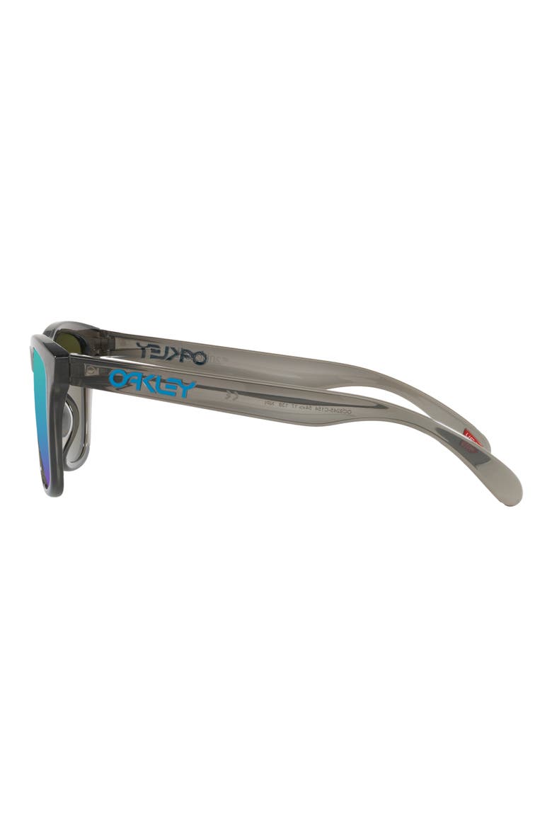 54mm Prizm™ Polarized Rectangular Sunglasses, Alternate, color, GREY SMOKE