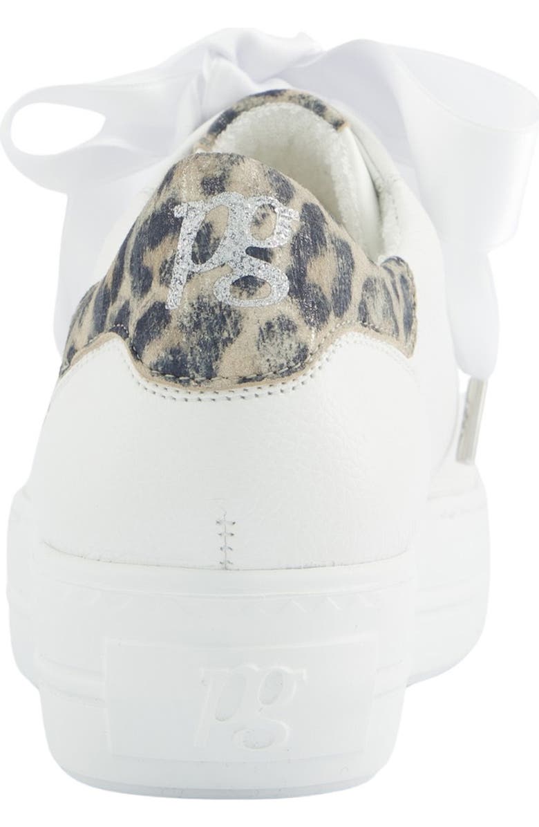 Paul Green Blakely Platform Sneaker, Alternate, color, White Almond Combo
