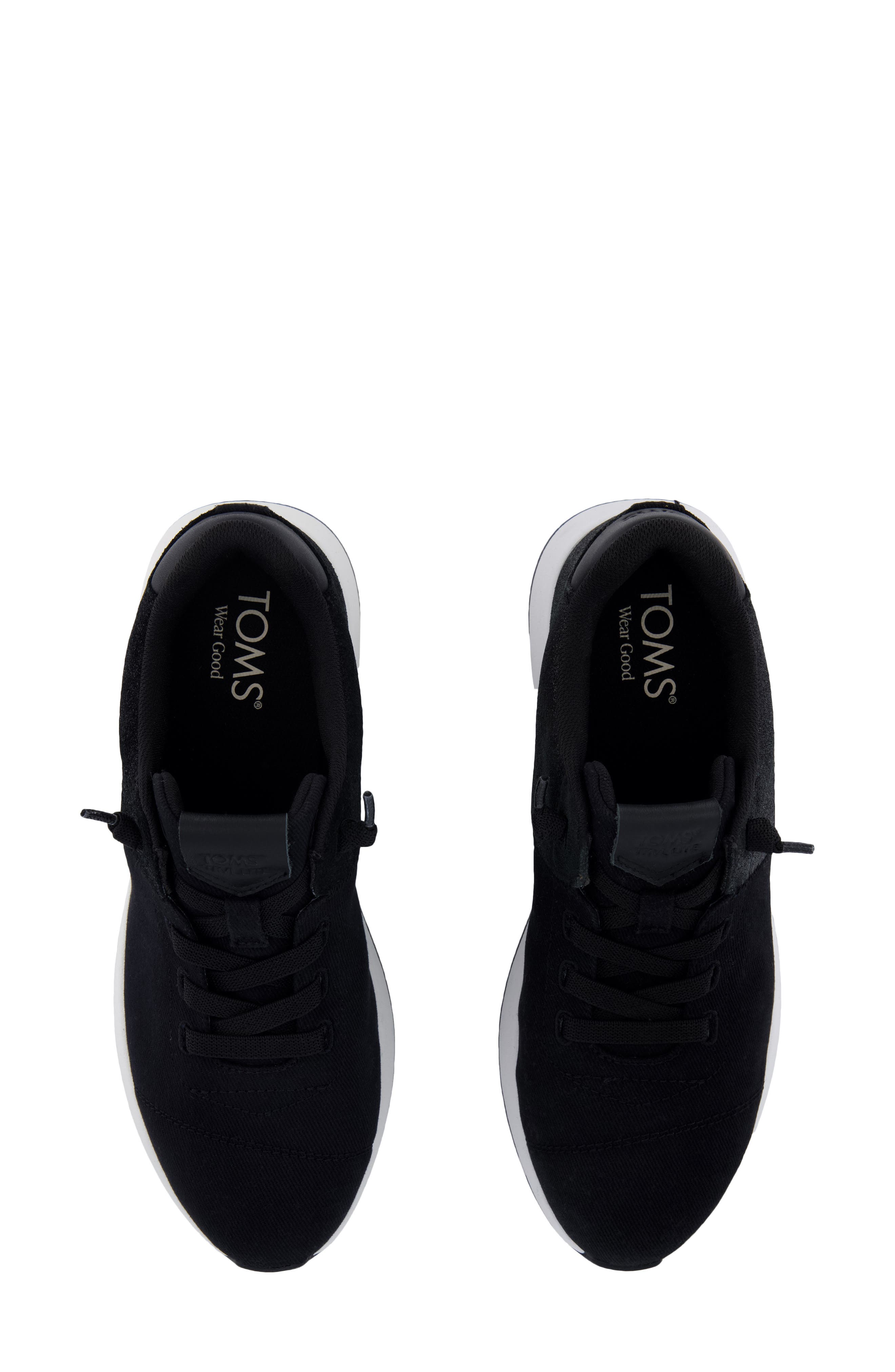 Cabrillo Sneaker, Alternate, color, BLACK