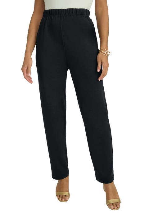 Soft Ease Straight Leg Pant (Plus) (Petite Available)