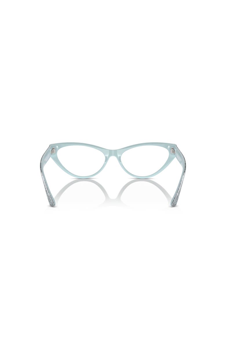 Jimmy Choo 55mm Cat Eye optical glasses, Alternate, color, Blue