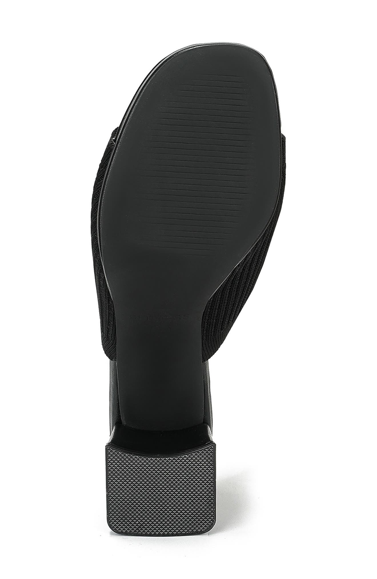 BERNESS Chi Stretch Slide Sandal, Alternate, color, Black