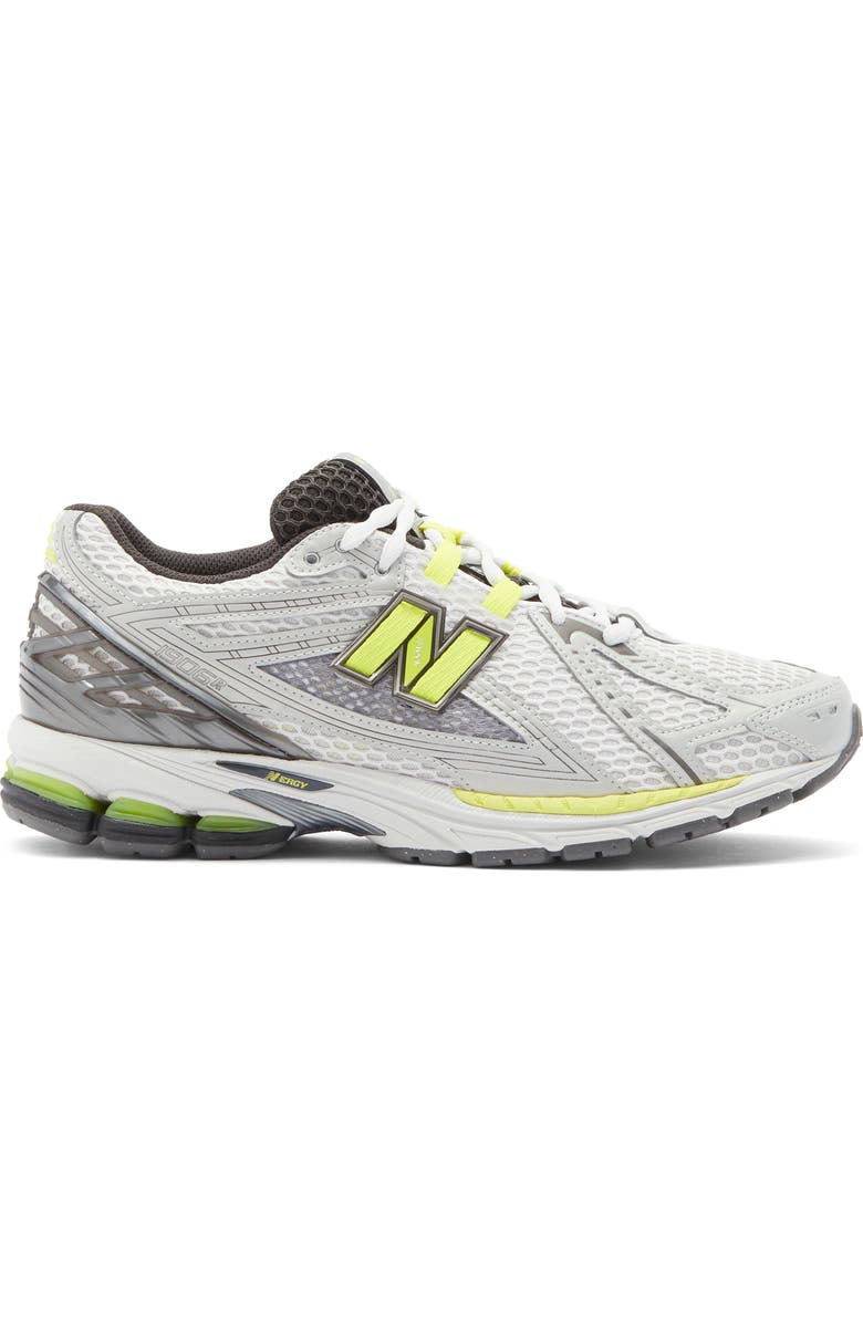 New Balance Gender Inclusive 1906R Running Shoe, Alternate, color, Silver Met/ Alkaline Green