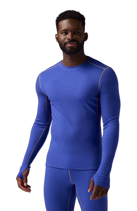 Cedars Rws Merino Mid-Wt Baselayer Crew Top - Men's