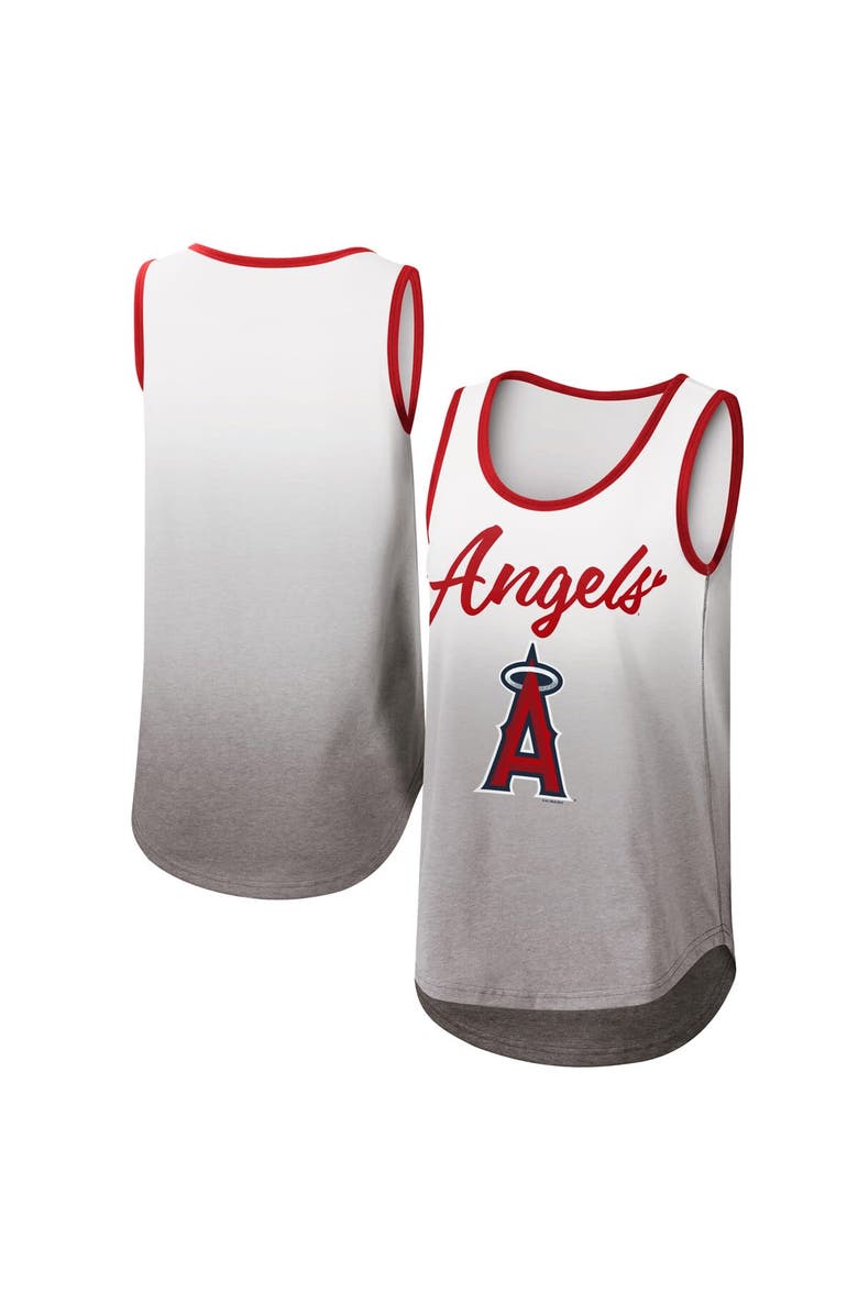 G-III 4HER BY CARL BANKS Women's G-III 4Her by Carl Banks White Los Angeles Angels Logo Opening Day Tank Top, Main, color, White