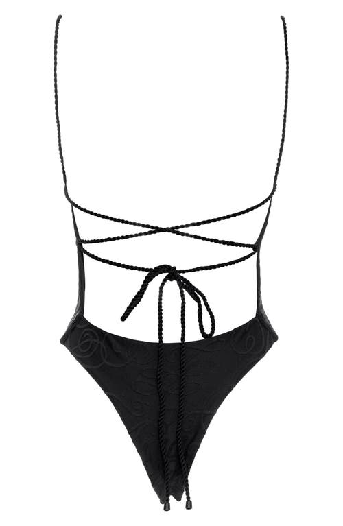 AGUA BENDITA AGUA BENDITA KALI SOLIDS ONE-PIECE SWIMSUIT