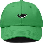 Dalix Killer Whale Embroidered Dad Hat