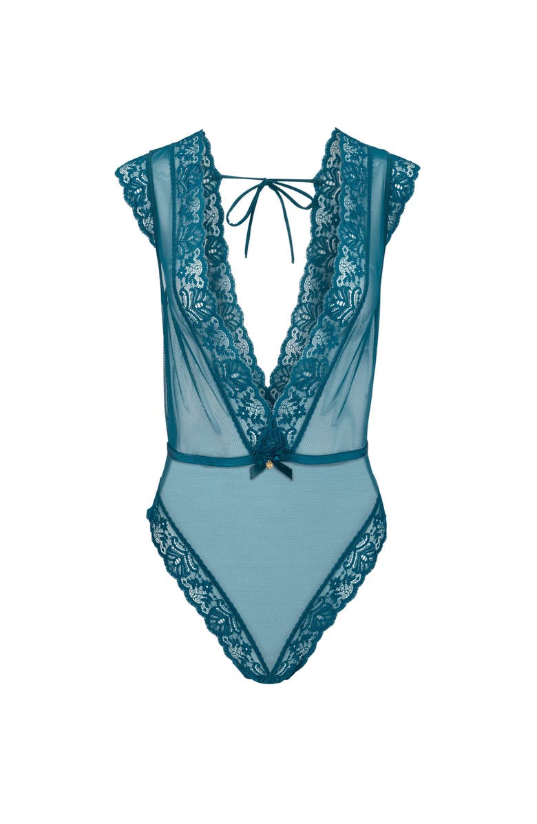 Adore Me Amanda Unlined Bodysuit Lingerie, Alternate, color, 
