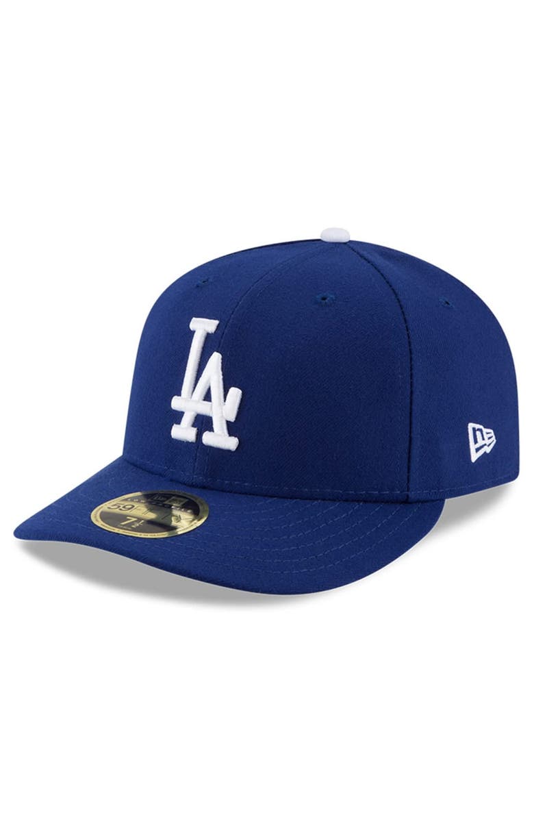 New Era Men's New Era Royal Los Angeles Dodgers 2024 World Series Champions Side Patch Low Profile 59FIFTY Fitted Hat, Alternate, color, 