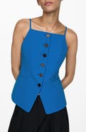 MANGO Button-Front Top