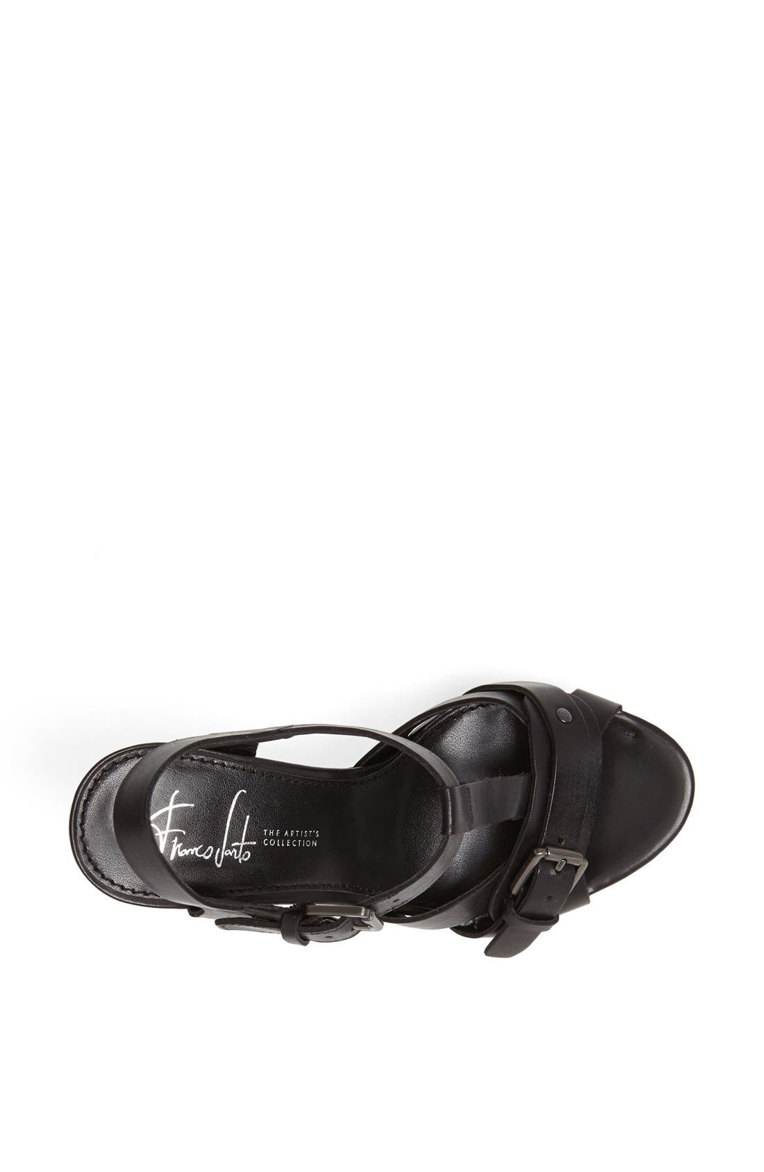 'Breezy' Sandal, Alternate, color, BLACK