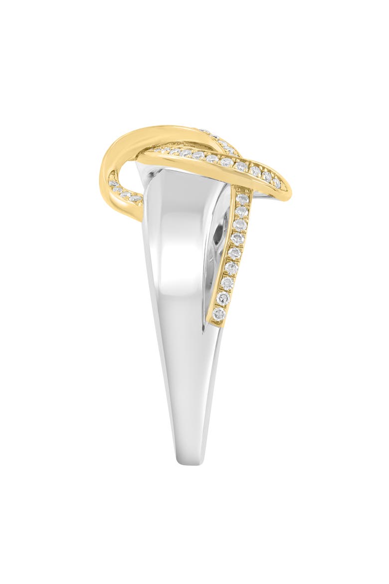 Two-Tone Diamond Ring, Alternate, color, GOLD