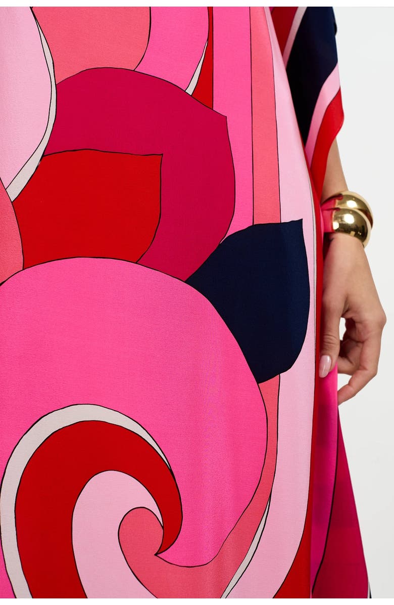 Trina Turk Jalani Maxi Caftan Dress, Alternate, color, Multi