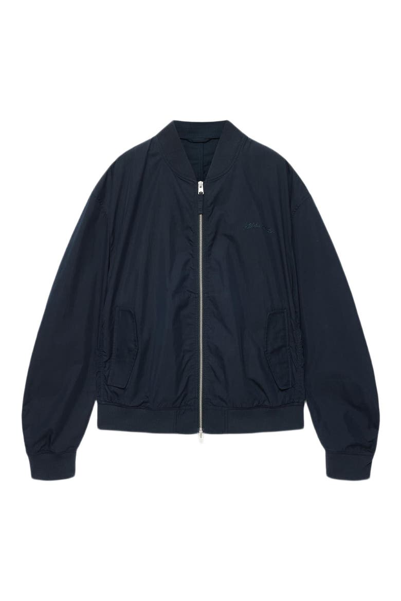 Sanders Bomber Jacket, Alternate, color, BLACK