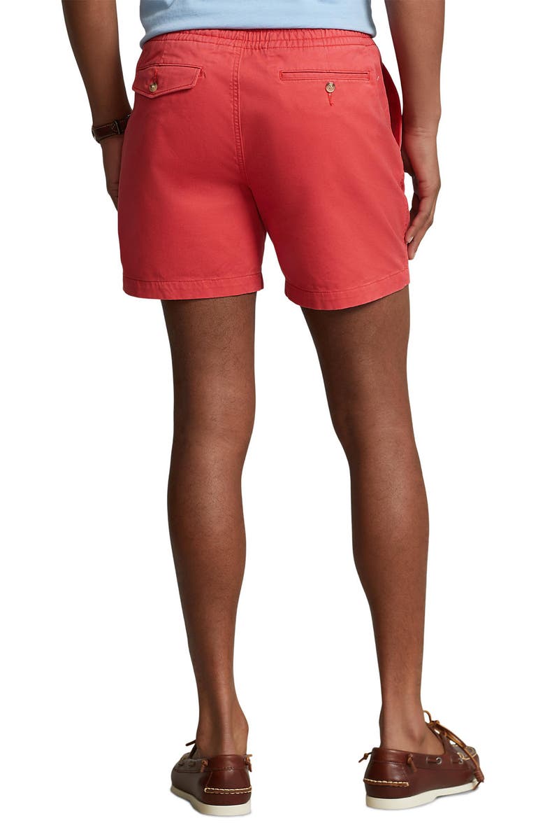 Polo Ralph Lauren Cotton Stretch Twill Flat Front Shorts, Alternate, color, 