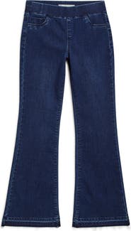 Tractr Kids' Pull-On Released Hem Flare Jeans