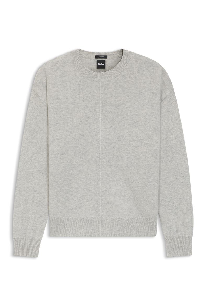 Fascona Cashmere Sweater, Alternate, color, HEATHER GREY