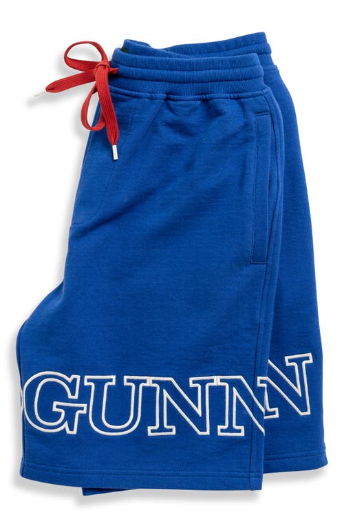 Rodd & Gunn Wilmington Bay Logo Sweat Shorts In Cobalt