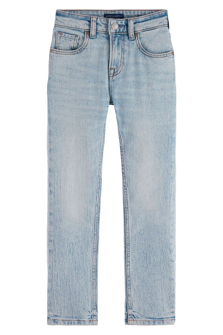 Kids' Dean Loose Tapered Jeans, Main, color, SPRING LIGHTS