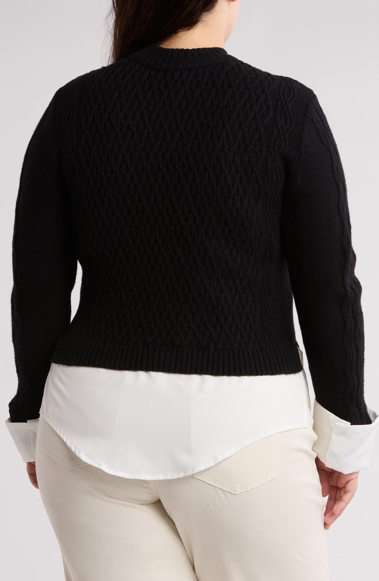 BY DESIGN Charlotte Twofer Sweater, Alternate, color, 