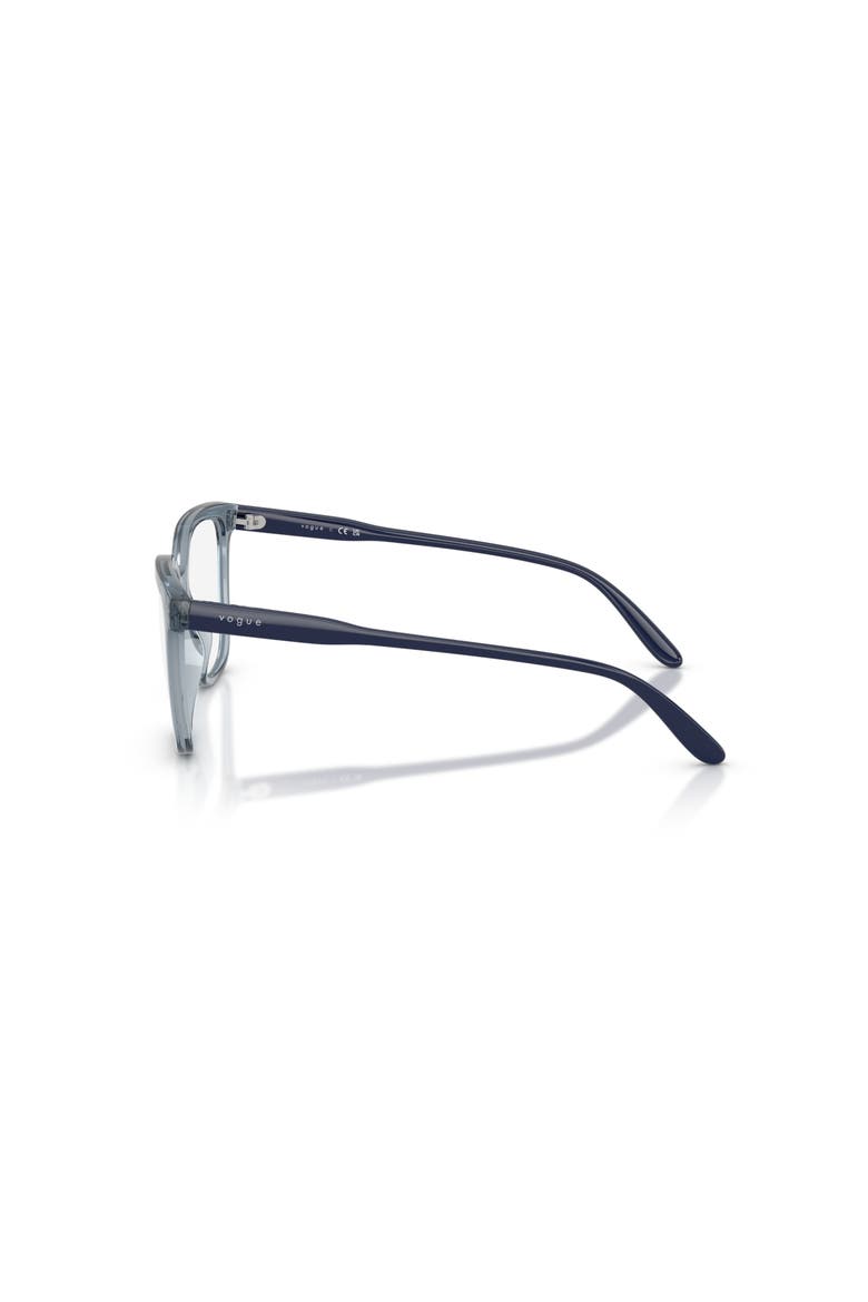 50mm Square optical glasses, Alternate, color, Blue