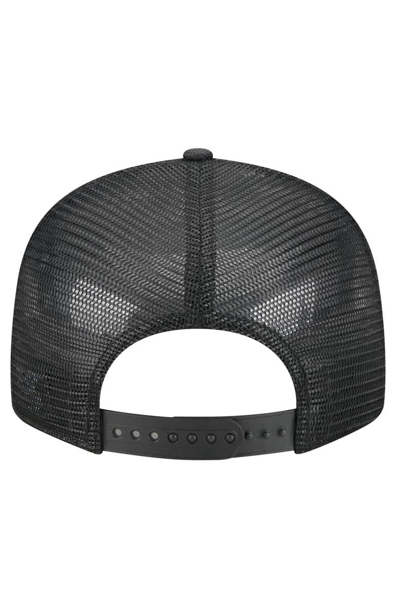 New Era Men's New Era  Black San Francisco Giants Split Panel 9FIFTY Trucker Snapback, Alternate, color, 