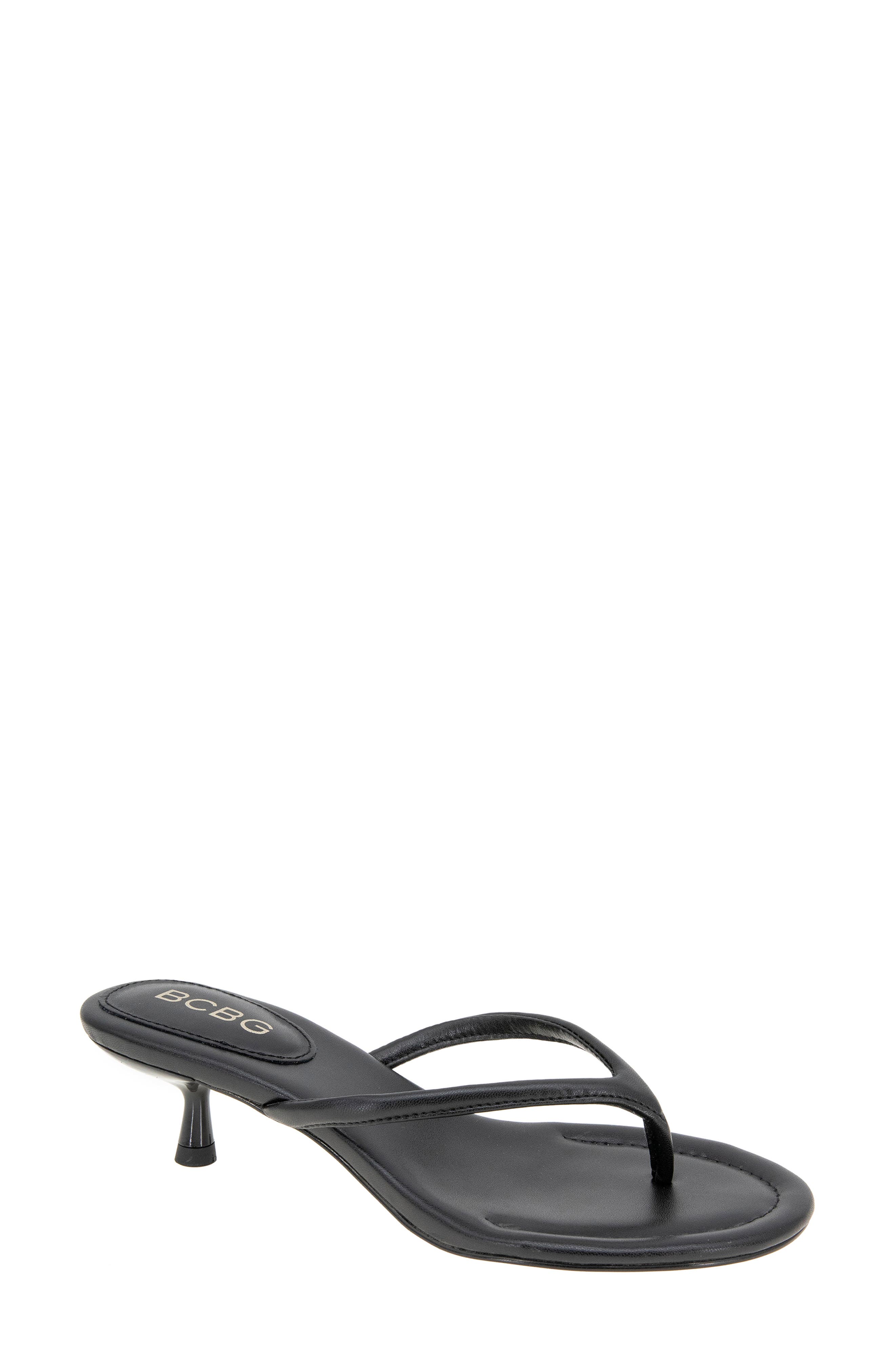 BCBGeneration Iefan Kitten Heel Thong Sandal