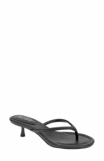 BCBGeneration Iefan Kitten Heel Thong Sandal