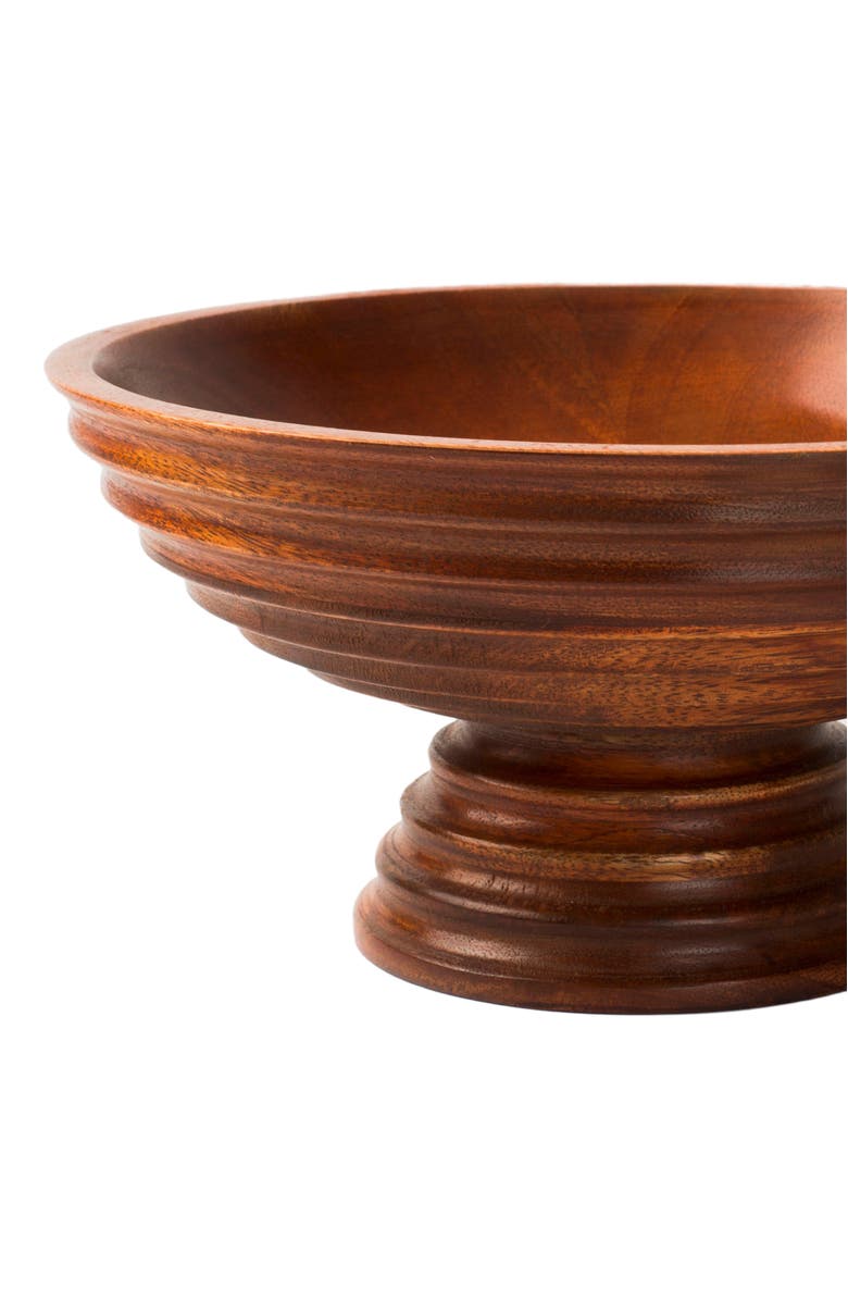 Mela Artisans Aranya Mangowood Fruit Bowl, Alternate, color, Brown