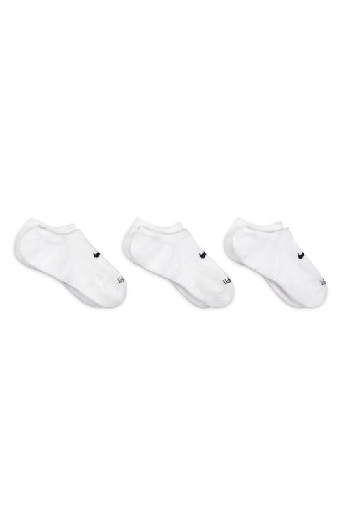 Nike 3-pack Everyday Plus No-show Socks In White