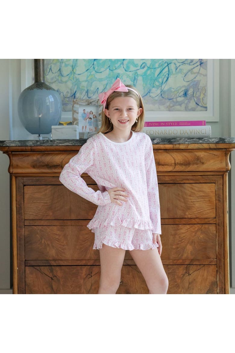 Rorie Girls' Short Set, Alternate, color, Ballet and Bows